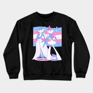 Double Trans Pride! Crewneck Sweatshirt